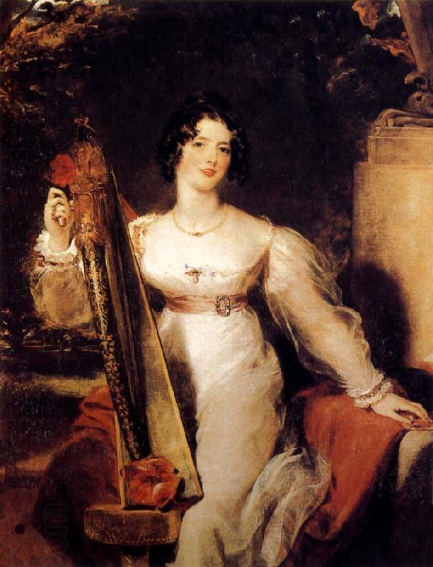 Sir Thomas Lawrence Portrait of Lady Elizabeth Conyngham China oil painting art